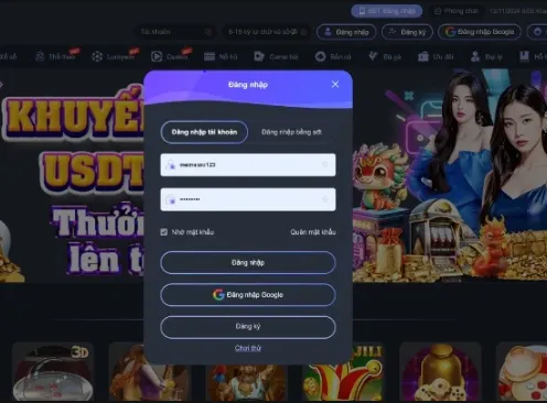 Đăng nhập luck8 dễ dàng không phức tạp.